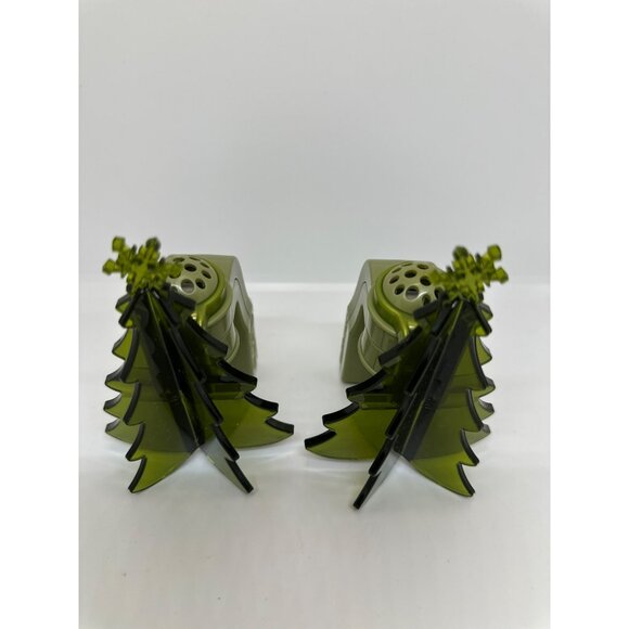 Bath & Body Works Wallflower Diffuser Plug-in Christmas Tree Green 3D Set of 2 - Picture 1 of 6